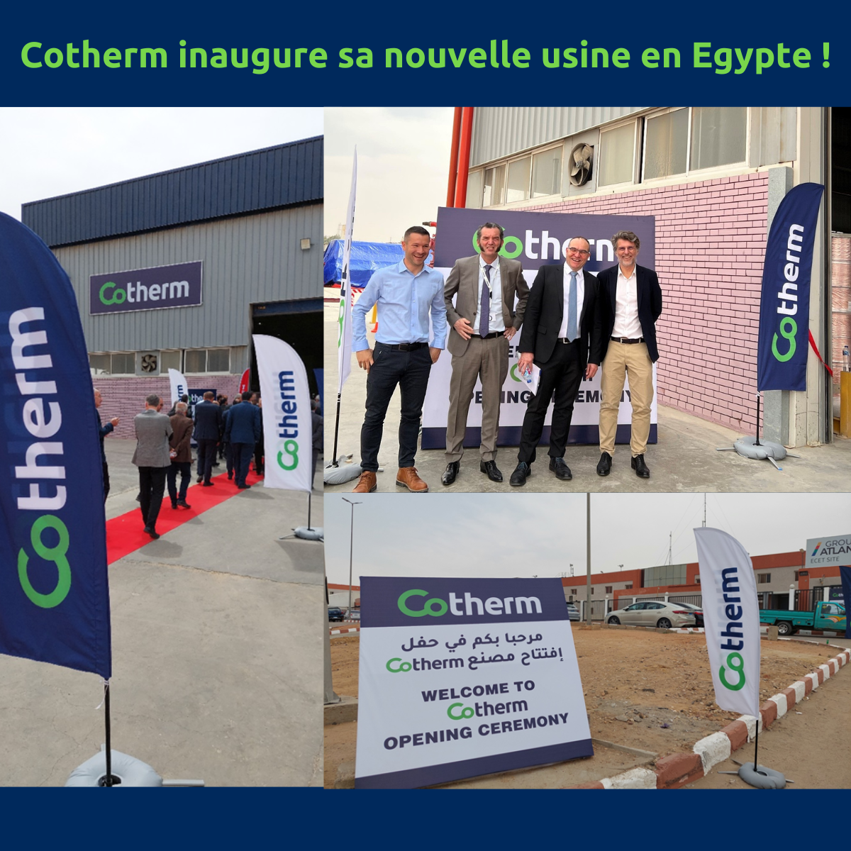 INAUGURATION DE COTHERM TOR!🎉