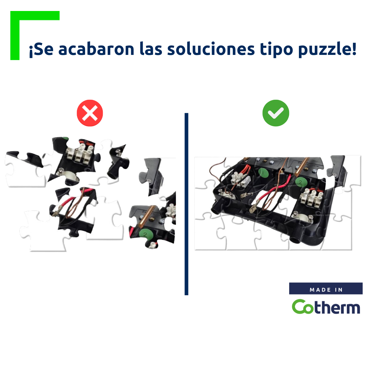 Cableado Cotherm: Mime su cadena de suministro